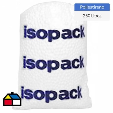 Bolsa 250 litros Poliestireno perlas Bolsas