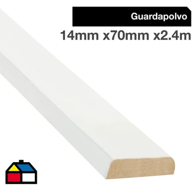 Guardapolvo MDF Premol 14x70 mm x 2.4. m