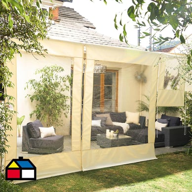 Cierre de Terraza Beige 200x250 cm