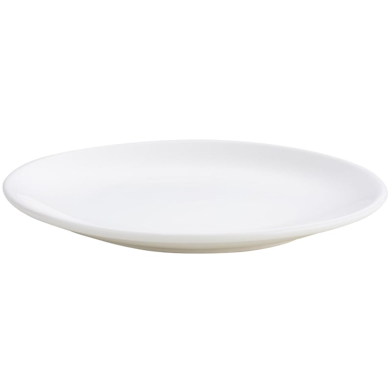 HALLEN - Plato 20,4 cm redondo blanco