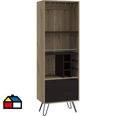 Bar 39,6x51x169 cm MDF wengue