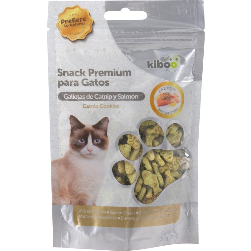 KIBOO PETS - para Gato Todas las edades Salmón 65 gr