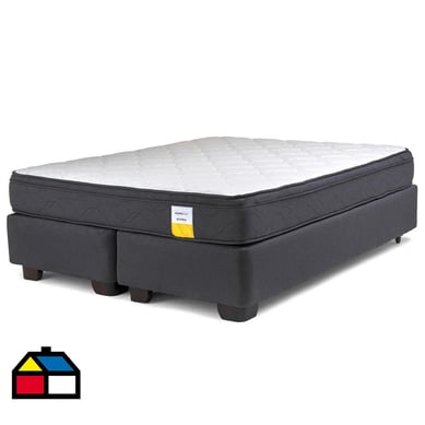 Cama Americana Eurotop Queen BD 160x200 cm