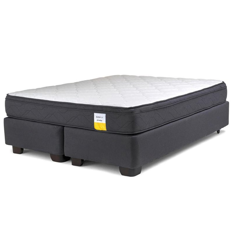 DRIMKIP - Cama Americana Eurotop Full BD 137x190 cm