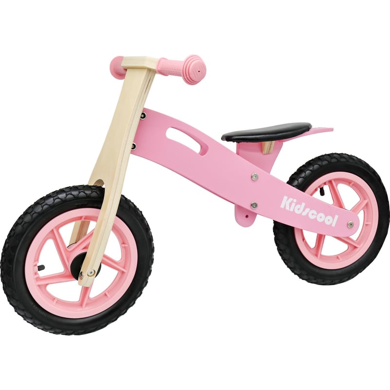 KIDSCOOL - Bicicleta madera rosado Riders aro 12