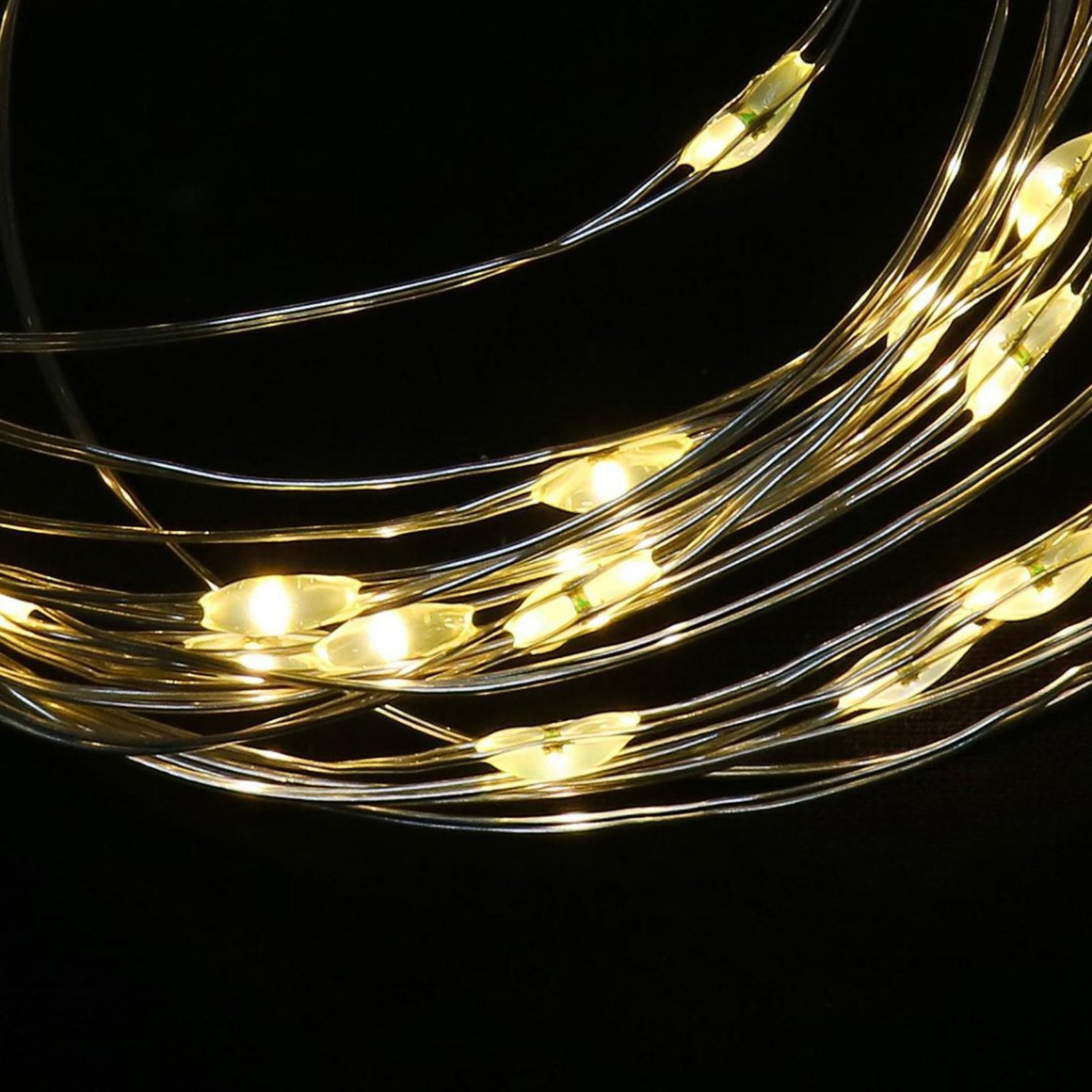 Kaemingk LED Lichterkette – 6,9 M Mit 640 Mikro-LEDs, Warmweiß & Blink-Effekt