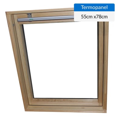 Ventana de techo termopanel 55x78 cm