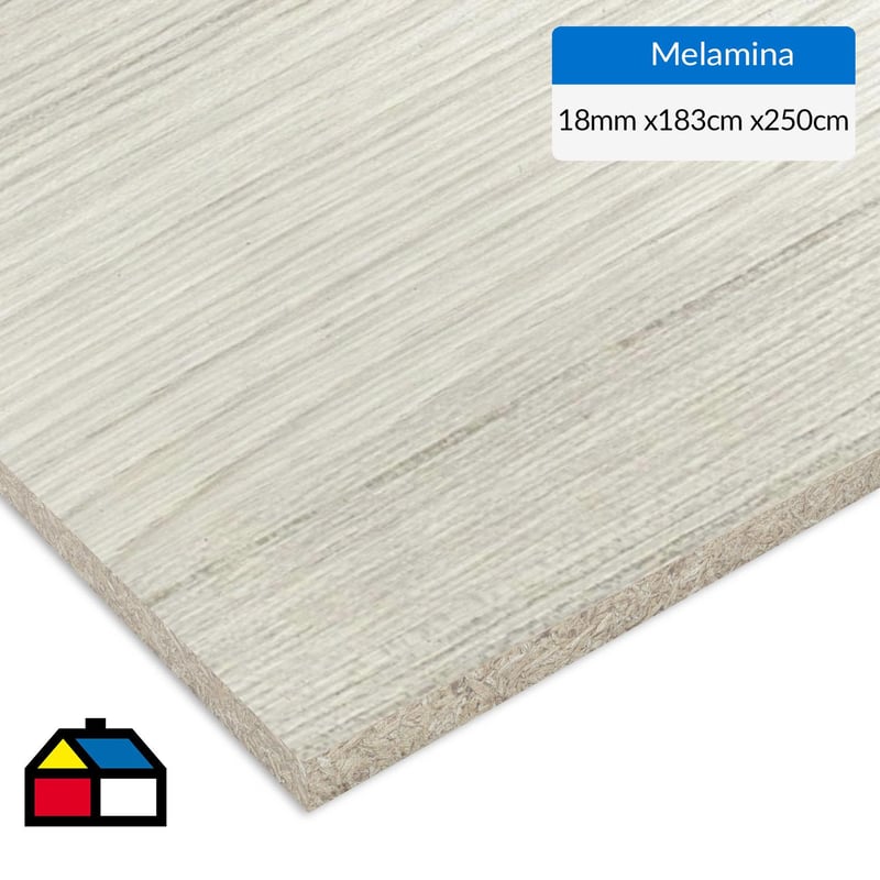 VESTO - Melamina 18 mm de 183x250 cm teka ártico