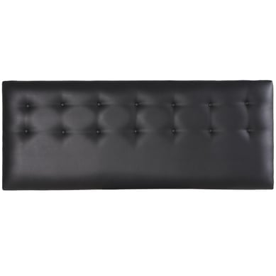 Respaldo botone PU 1,5 plazas negro