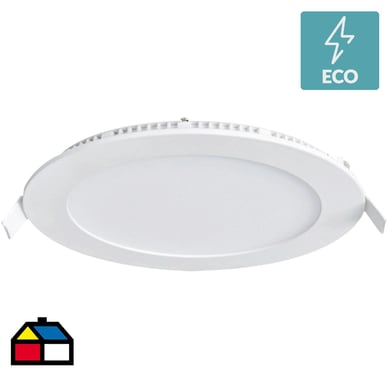 Panel Led Circular 24W 6500K Empotrado Blanco Unilux