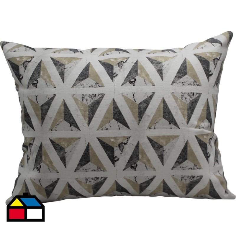 Cojín aquabloc triángulo 35x45 cm | Sodimac - Falabella