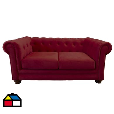 Sofa Florencia 2C Tela Soft Ve