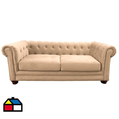 Sofa Florencia 3C Tela Soft Ve