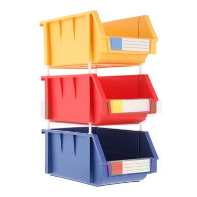 Set 3 cajas organizadoras 10 lts 20x34x15 cm