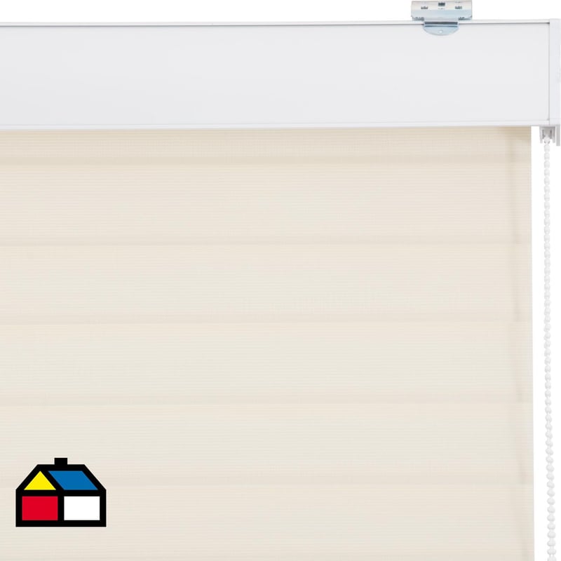 JUST HOME COLLECTION - Roller Ecolux Gris Ancho 131a145cm Alto 60a105cm