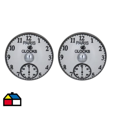 pack 2 pomos porce reloj 38 mm