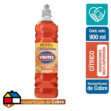 Limpiador lquido desinfectante ctrico 900ml