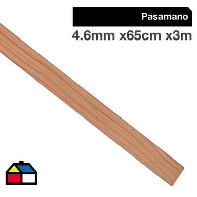 Pasamano pino oregon finger joint 4.5X65X300 cm