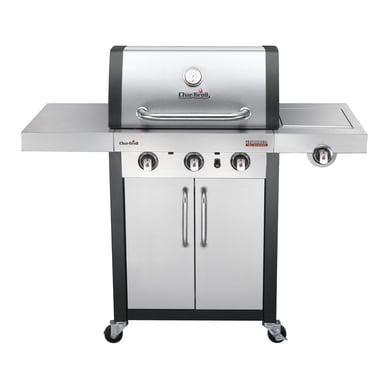 Parrilla professional a gas 3 quemadores