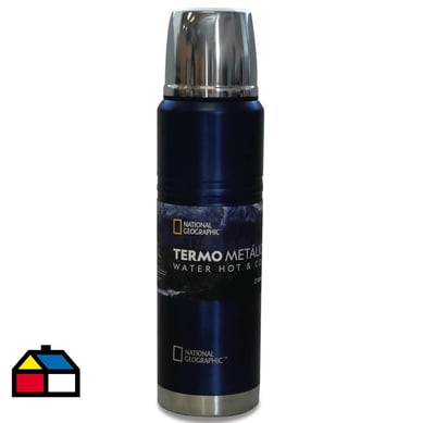 Termo metlico 500 ml azul