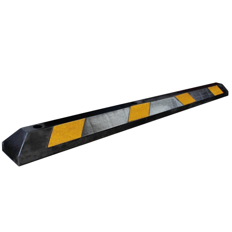 Barrera De Seguridad Plegable Reflectante Para Parking - 180 Cm De Longitud, Pack De 2 Unidades