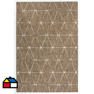 Alfombra sisal poseidn 160x230 cm caf