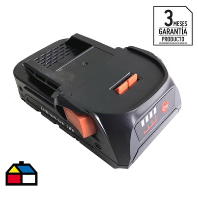 Batera recargable 2 Ah alternativa Ubermann 18V - Generacin No Brushless