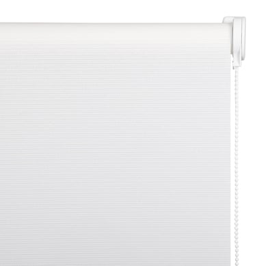 Roller Natural Blanco Instalada Ancho 60a100cm Alto 30a100cm