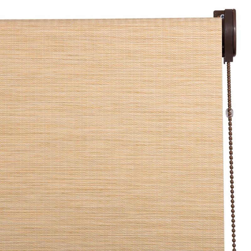 JUST HOME COLLECTION - Roller Bambú Amarillo Ancho 181a200cm Alto 136a150cm