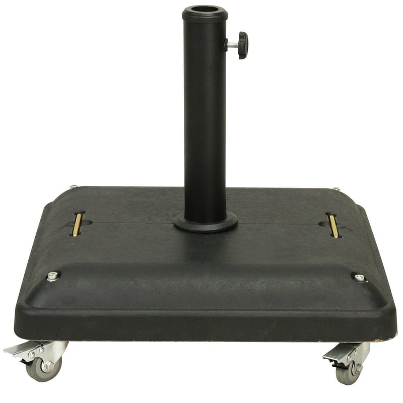 JUST HOME COLLECTION - Base concreto  37 kg con ruedas
