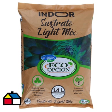 Sustrato light mix indoor 14 litros