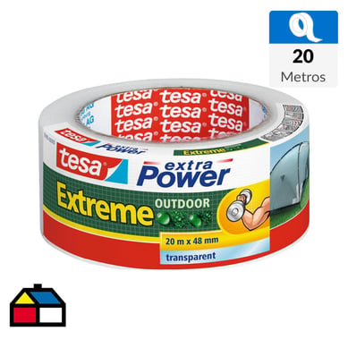 Duct tape 20m x 48mm transparente