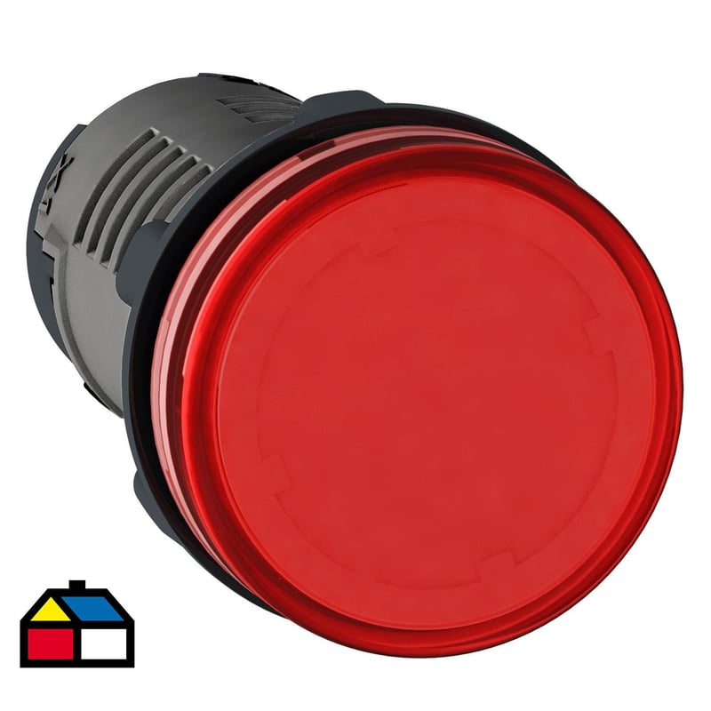 SCHNEIDER ELECTRIC - Luz Piloto,220V AC, rojo