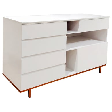 Cmoda 6 Cajn SOGNARE PASSARIN 135x92x60 cm Blanco