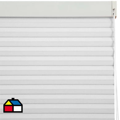 Cortina Blackout Blanco Ancho 131a145cm Alto 401a420cm
