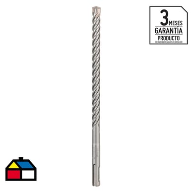 Broca PLUS 5X para concreto 10x150x210 mm