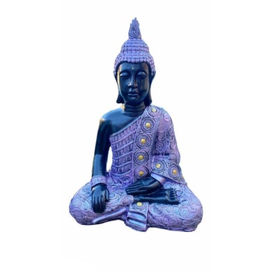 Buda meditacin violeta 50x33x22 cm