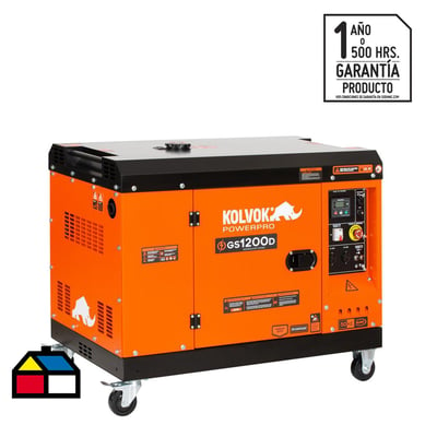 Generador elctrico a disel 12.000W partida elctrica