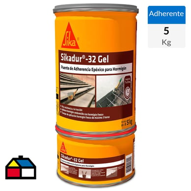 Juego (A+B) 5 kg Sikadur 32 Gel Puente de adherencia epxico