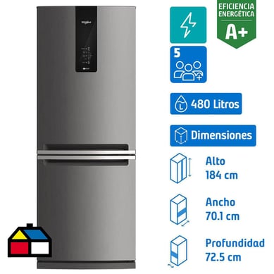 Refrigerador No Frost 480 lts