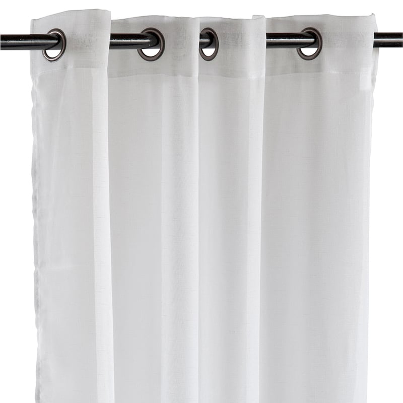 Cortinas De Voile Amarillas Gecheer - 140x225 Cm, Translúcidas, Poliéster, Bolsillo Para Varilla, Fáciles De Colgar