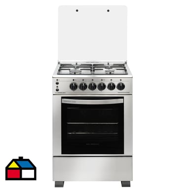 Cocina a Gas 4 Platos Inox CH-6700IN