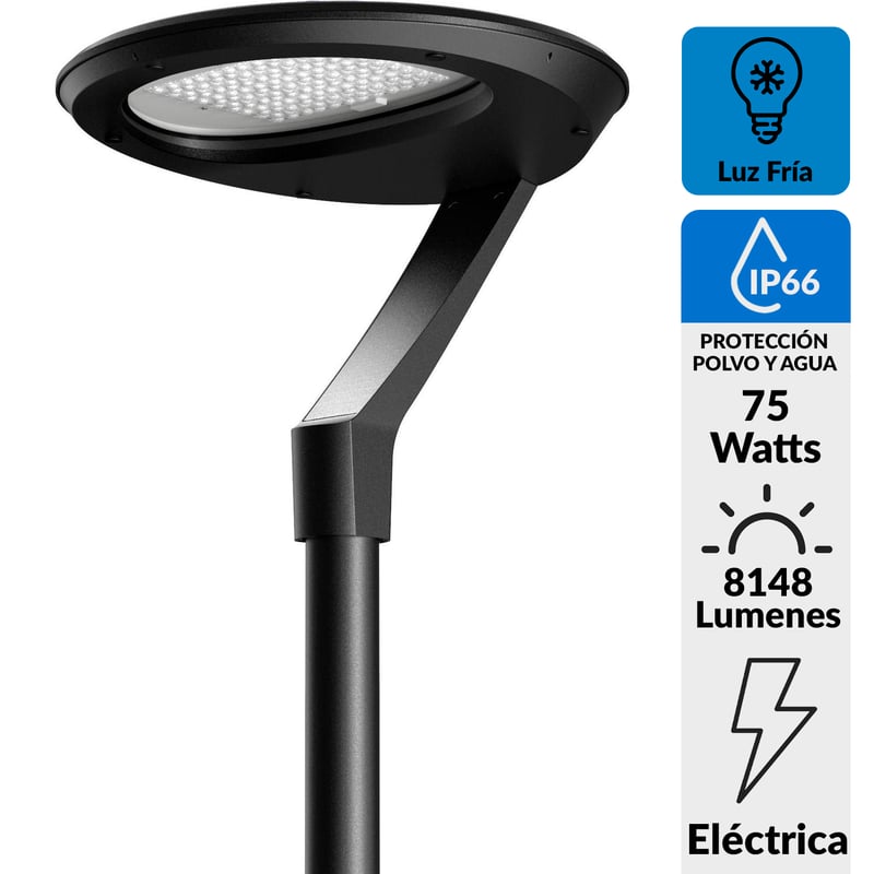 BYP - Luminaria Led Ornamental Pagoda ll 75 W IP66 8148 lm Luz Fría