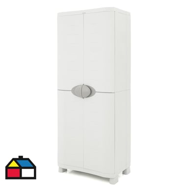 Armario Space Saver 184x70x45 cm gris