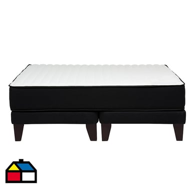 Cama Euro Premium HR S/King base dividida