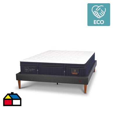 Cama Europea Curve Super Premium 2 Plazas