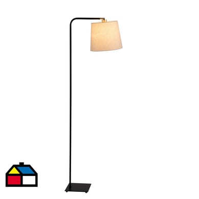 Lmpara de pie 160 cm mix bronce 1 luz E27 40W.