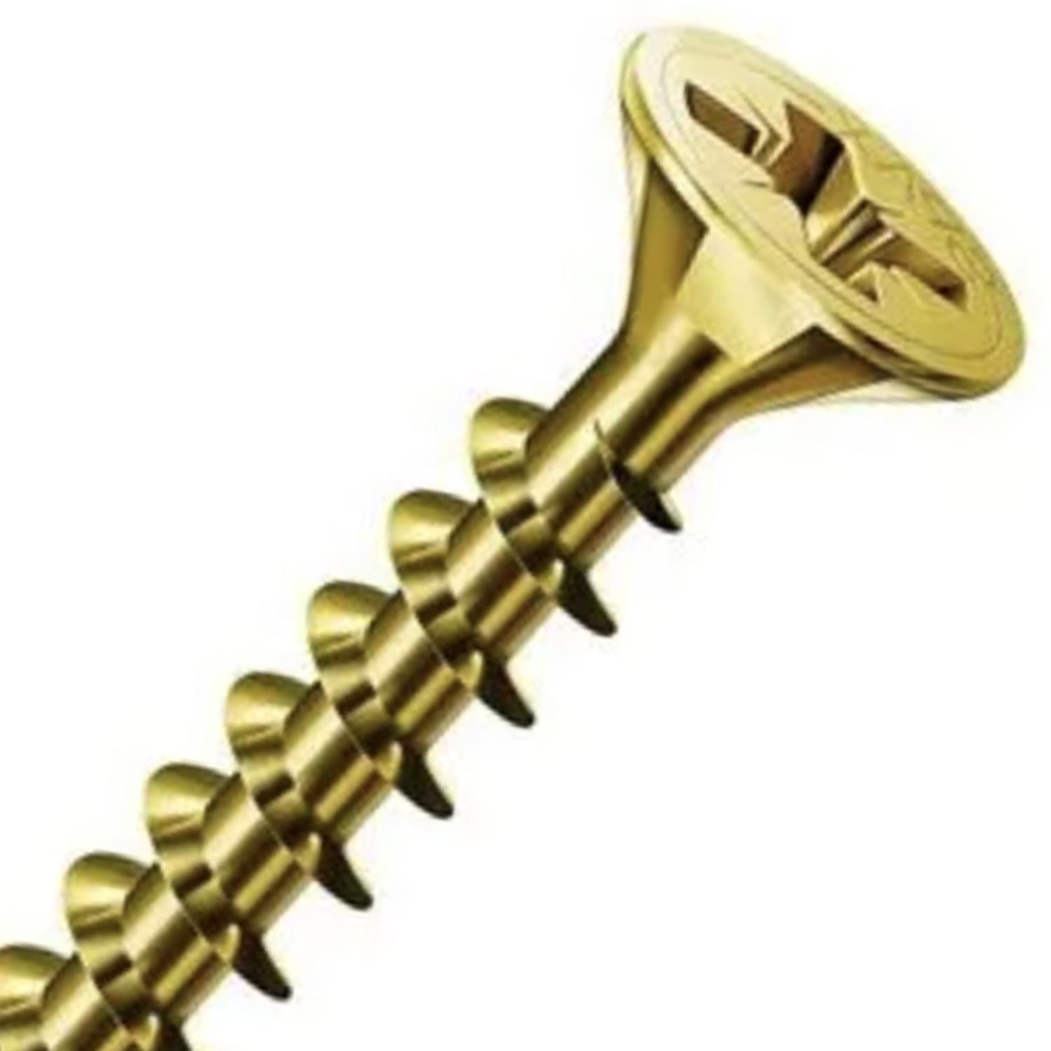 Tornillo Spax Tirafondo Cabeza Plana Madera Aglomerada 35 mm 3.5 mm 20 ...