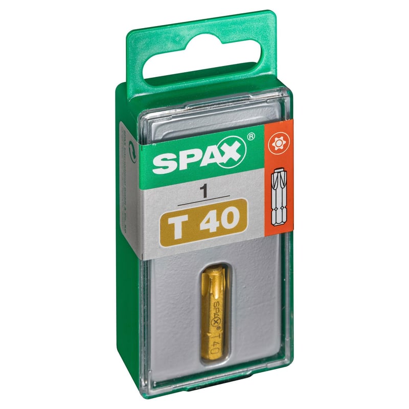 SPAX AMERICAN SCREW - Punta spax torx T40 1 pieza