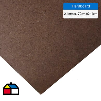 Hardboard liso 2,4mm 1,72x2,44